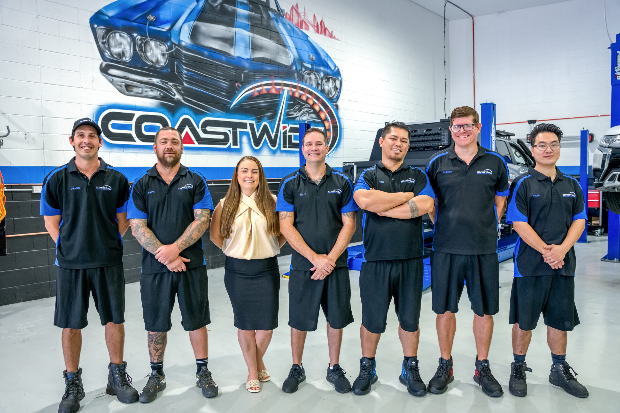Coastwide Service Centre team of car mechanics